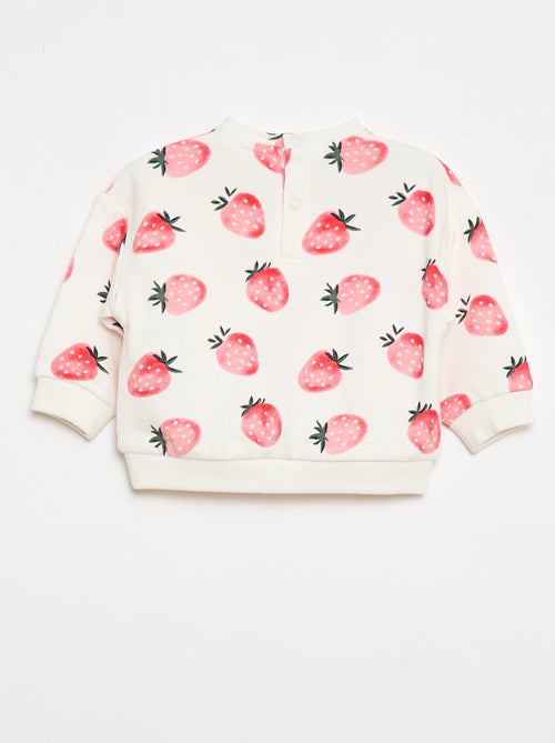 Sweatshirt com estampado - Kiabi
