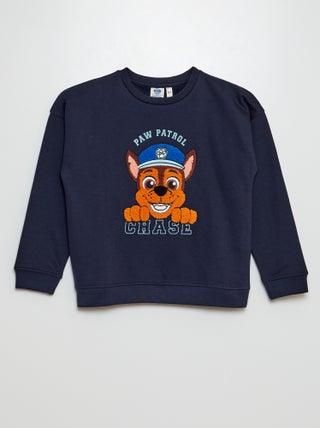 Sweatshirt com estampado 'Chase' 'Patrulha Pata'