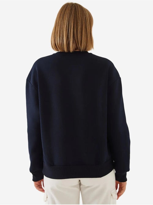 Sweatshirt com estampado de corações e gola redonda escovada lucci - Kiabi Sweatshirt com estampado de corações e gola redonda escovada lucci - Kiabi