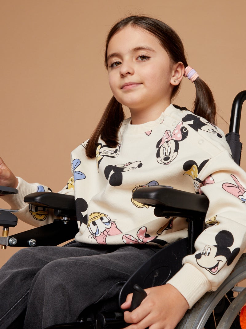 Sweatshirt com estampado 'Disney' So Easy BEGE - Kiabi