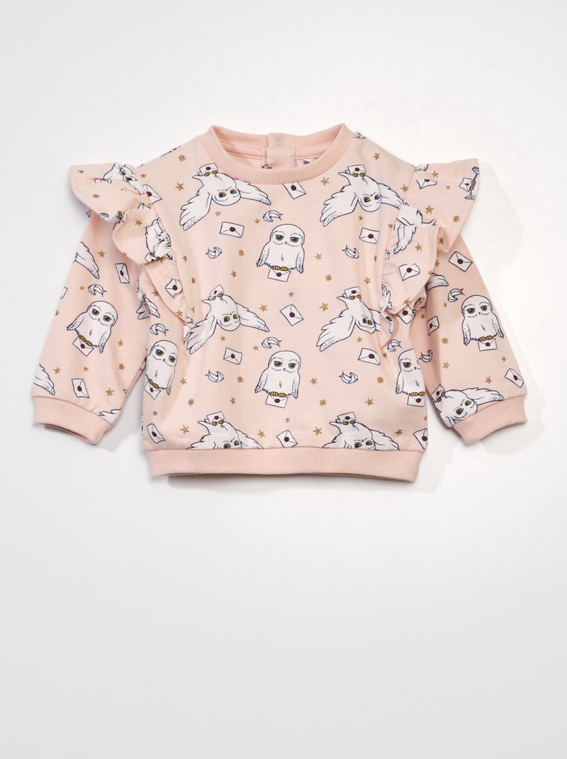 Sweatshirt com estampado 'Harry Potter' ROSA - Kiabi