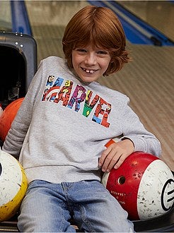 Sweatshirt com estampado 'Marvel' - Kiabi