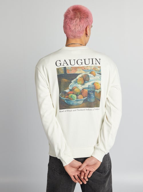Sweatshirt com estampado 'National Gallery' - Kiabi