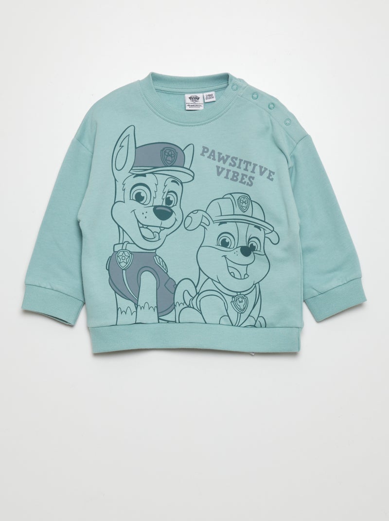 Sweatshirt com estampado 'Patrulha Pata' AZUL - Kiabi