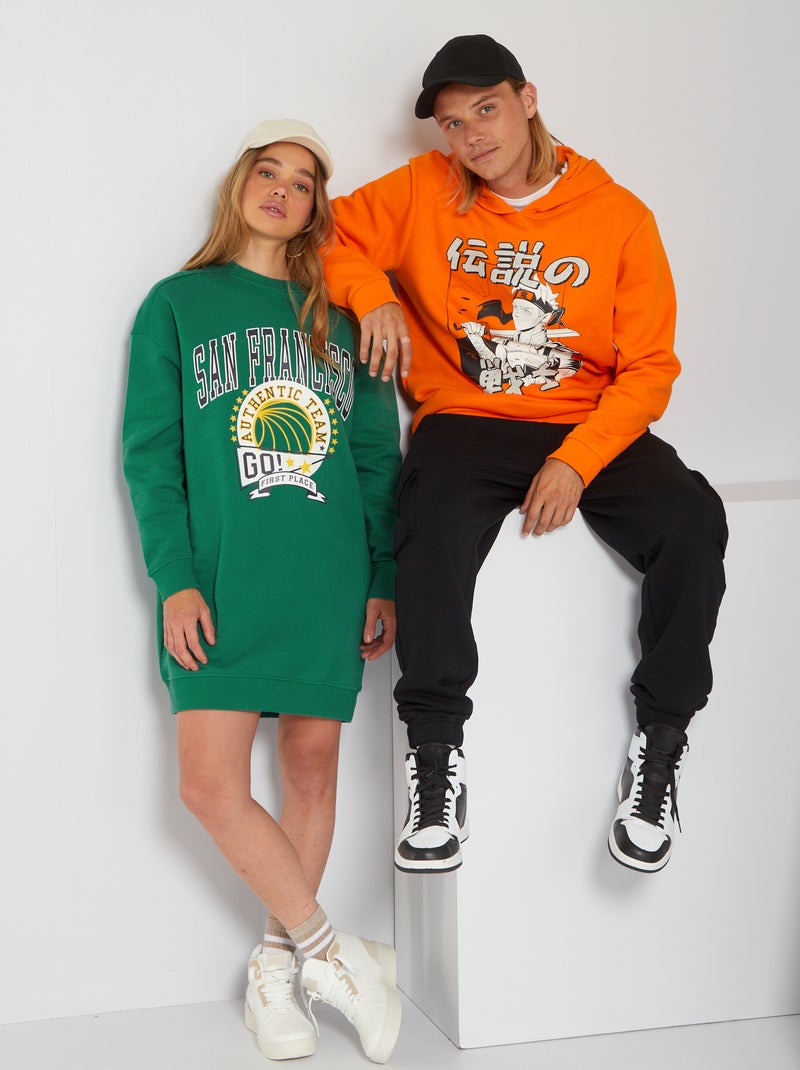Sweatshirt com estampado 'San Francisco' VERDE - Kiabi