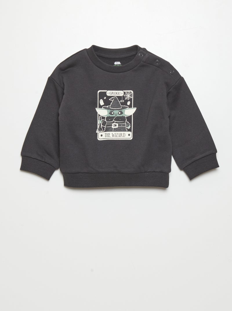 Sweatshirt com estampado 'Star Wars' - Halloween CINZA - Kiabi