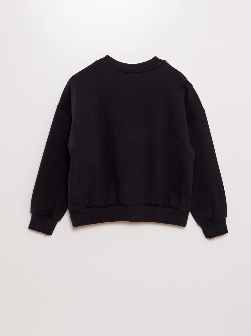 Sweatshirt com estampado 'Stitch' - Halloween PRETO - Kiabi