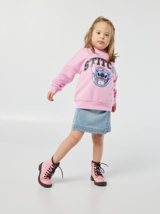 Sweatshirt com estampado 'Stitch' da 'Disney'  - So Easy