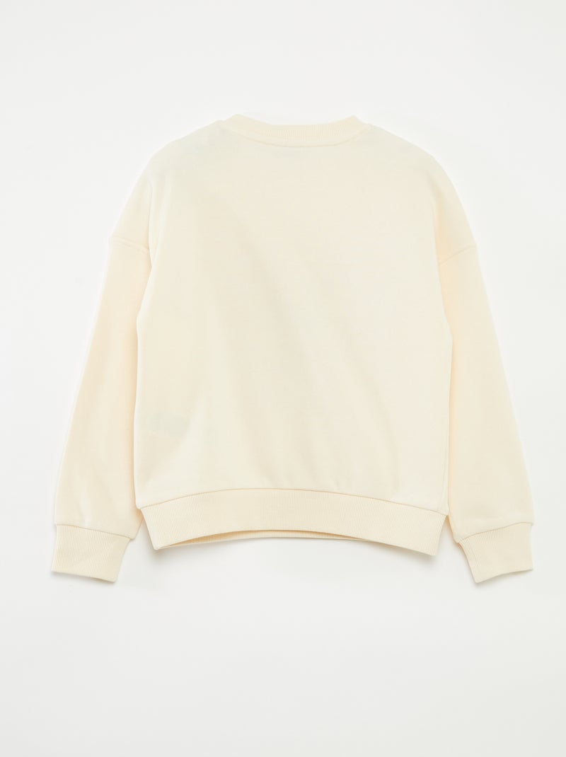 Sweatshirt com estampado 'Tico e Teco' da 'Disney'  - So Easy BEGE - Kiabi