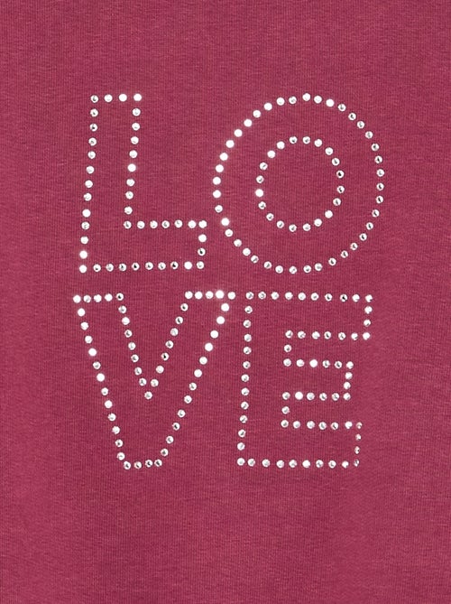 Sweatshirt com estrelas de strass - Kiabi Sweatshirt com estrelas de strass - Kiabi