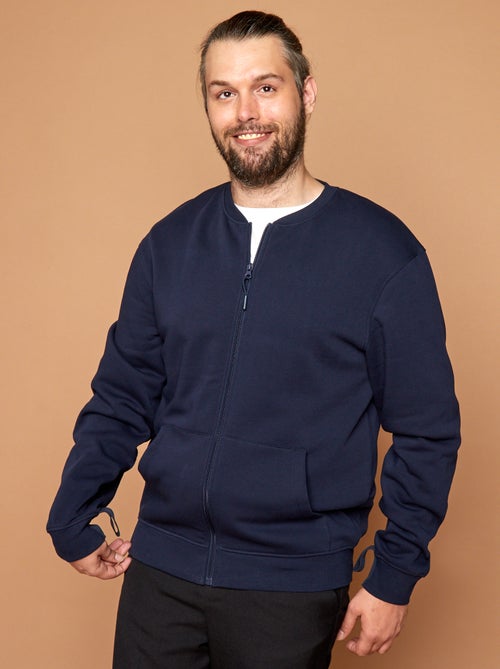 Sweatshirt com fecho - So Easy - Kiabi