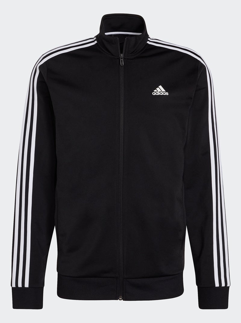 Sweatshirt com fecho 'Adidas' PRETO - Kiabi