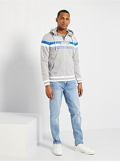 Sweatshirt com fecho 'Airness' - Kiabi