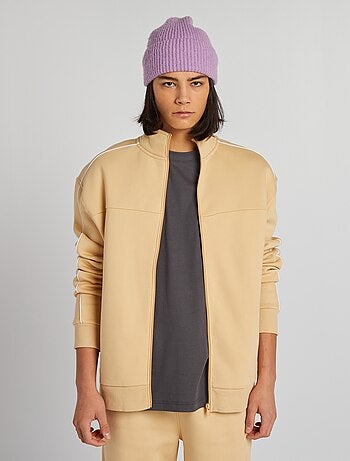Sweatshirt com fecho