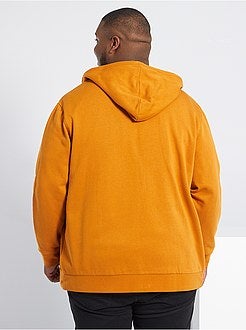 Sweatshirt com fecho com capuz de conceção ecológica - Kiabi