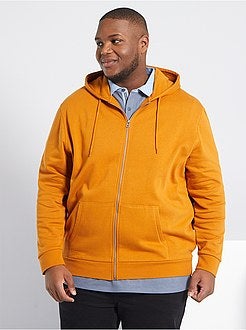 Sweatshirt com fecho com capuz de conceção ecológica - Kiabi