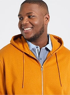 Sweatshirt com fecho com capuz de conceção ecológica - Kiabi