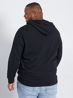 Sweatshirt com fecho com capuz de conceção ecológica - Kiabi