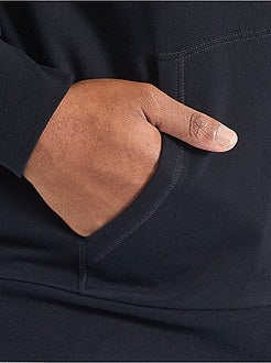 Sweatshirt com fecho com capuz de conceção ecológica - Kiabi