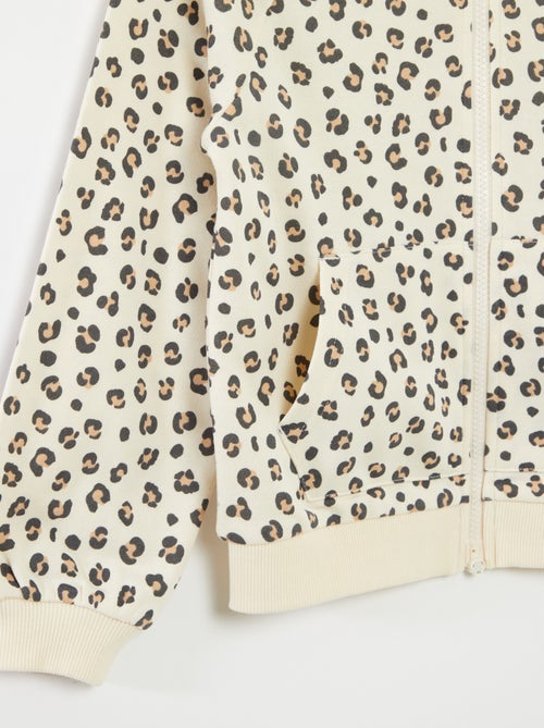 Sweatshirt com fecho com íman - So Easy - Kiabi