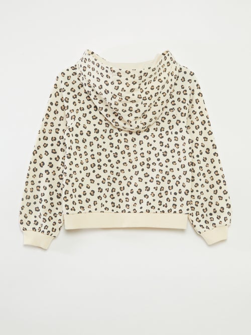 Sweatshirt com fecho com íman - So Easy - Kiabi