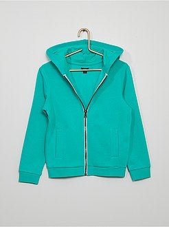 Sweatshirt com fecho de conceção ecológica - Kiabi