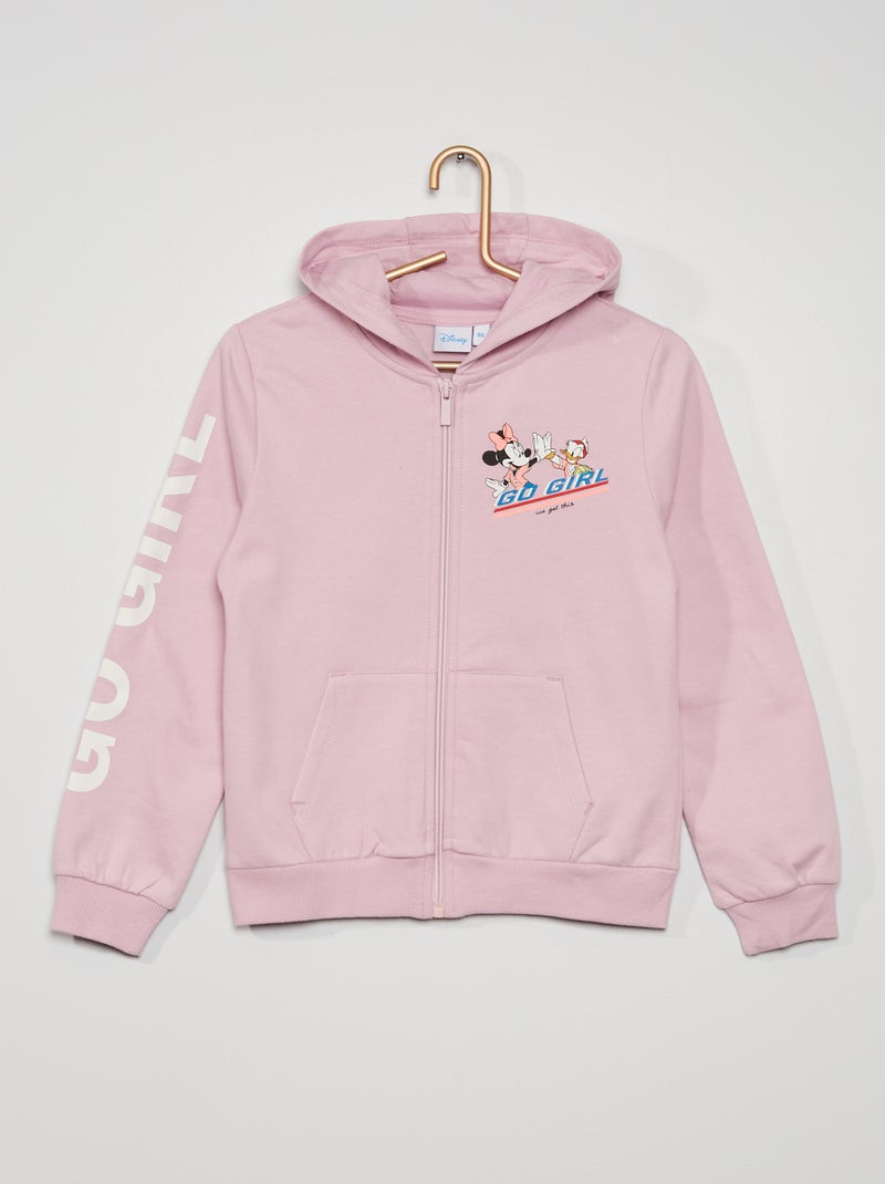 Sweatshirt com fecho 'Disney' VIOLETA - Kiabi