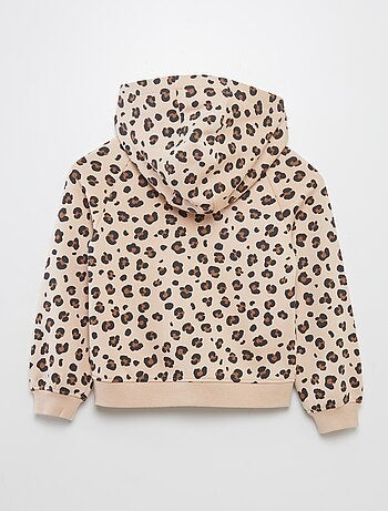 Sweatshirt com fecho e capuz - coleção fácil de vestir