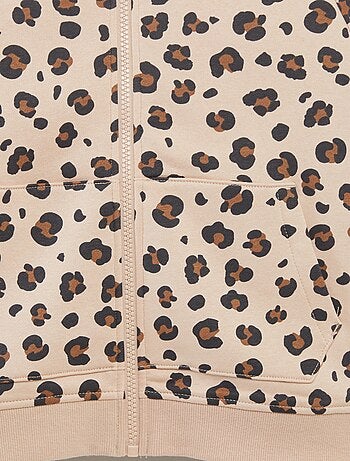 Sweatshirt com fecho e capuz - coleção fácil de vestir