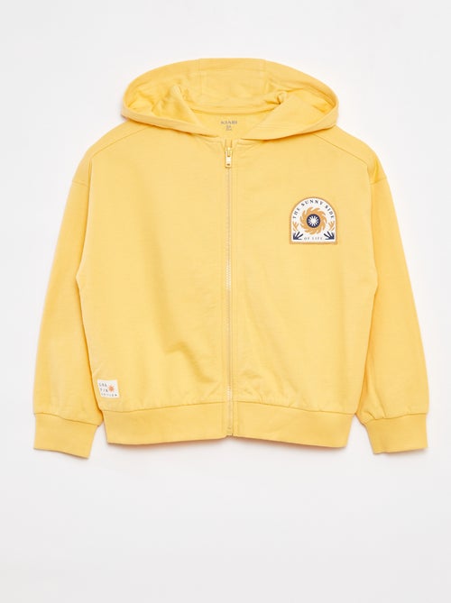 Sweatshirt com fecho e capuz - Grafik Edition - Kiabi