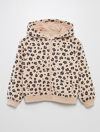 Sweatshirt com fecho e capuz - So Easy