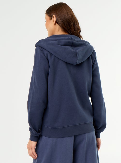 Sweatshirt com fecho e capuz - Kiabi Sweatshirt com fecho e capuz - Kiabi