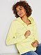     Sweatshirt com fecho e capuz em moletão vista 1

