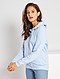     Sweatshirt com fecho e capuz em moletão vista 2
