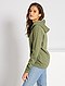     Sweatshirt com fecho e capuz em moletão vista 2
