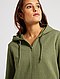    Sweatshirt com fecho e capuz em moletão vista 3
