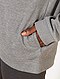     Sweatshirt com fecho e capuz em moletão vista 6
