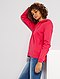     Sweatshirt com fecho e capuz em moletão vista 2
