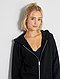     Sweatshirt com fecho e capuz em moletão vista 4
