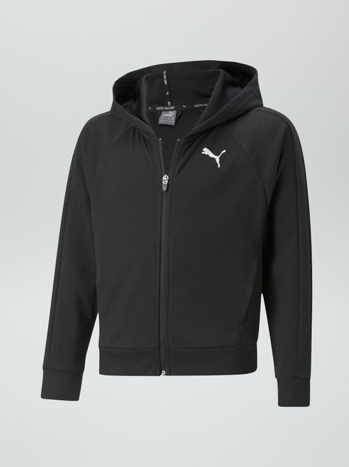 Sweatshirt com fecho e capuz 'Puma' - Kiabi