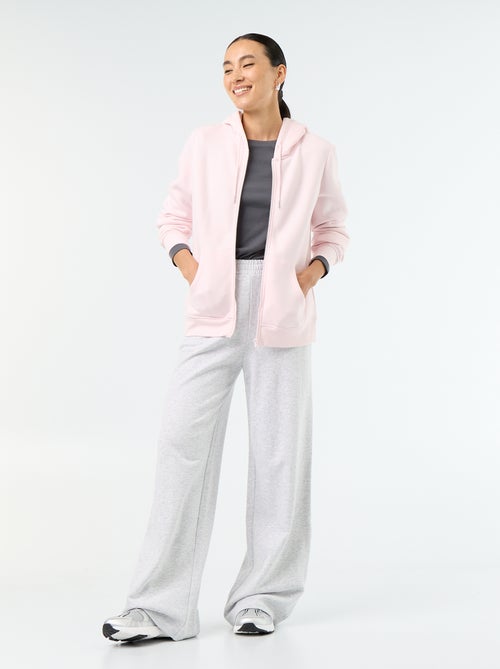 Sweatshirt com fecho e capuz - Kiabi Sweatshirt com fecho e capuz - Kiabi