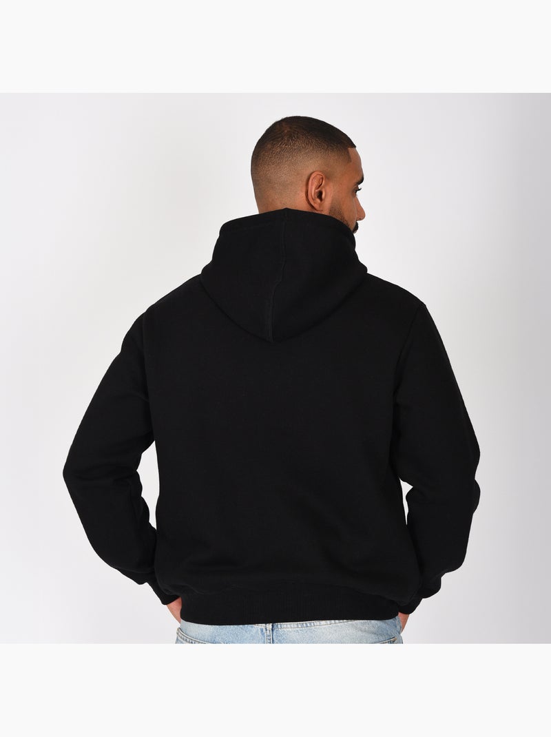 Sweatshirt com fecho e capuz ufc homem preto sweatshirt com capuz desporto lifestyle Preto - Kiabi