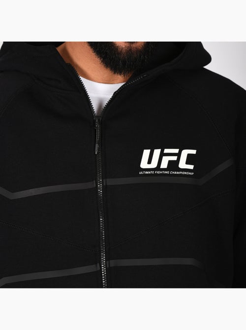 Sweatshirt com fecho e capuz ufc preto homem sweatshirt com capuz desporto - Kiabi