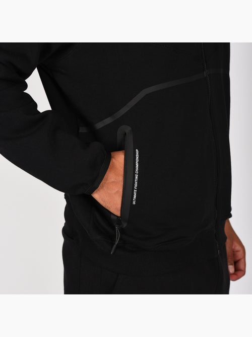 Sweatshirt com fecho e capuz ufc preto homem sweatshirt com capuz desporto - Kiabi