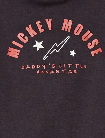 Sweatshirt com fecho 'Mickey' - Kiabi