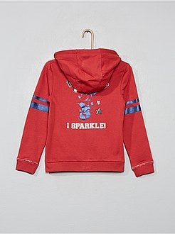Sweatshirt com fecho 'Minnie' - Kiabi