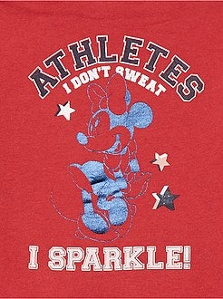 Sweatshirt com fecho 'Minnie' - Kiabi