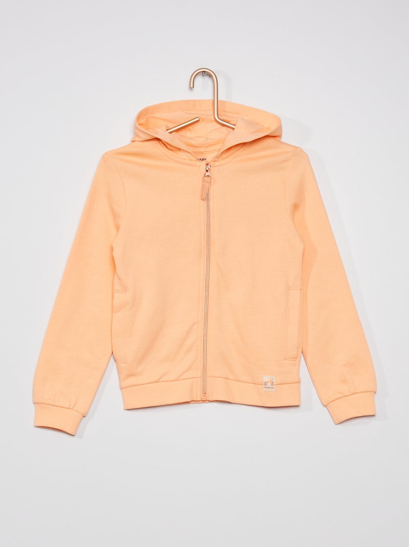 Sweatshirt com fecho ROSA - Kiabi