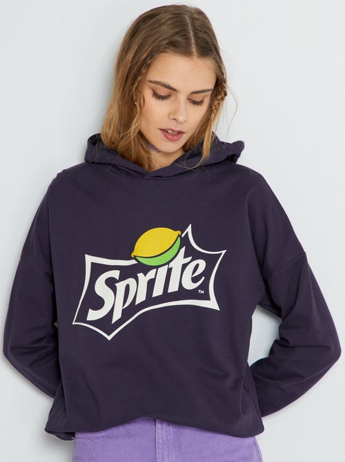 Sweatshirt com gola com capuz - Kiabi