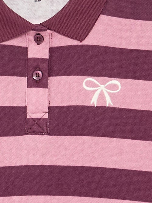 Sweatshirt com gola polo - Kiabi